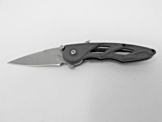Buck Usa 290 Single Blade Gray Pocket Knife W/ Clip & Lock,  Ships In 12 Hours
