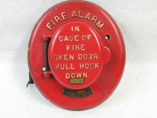 Vintage The " Autocall " Company Fire Pull Box/call Box 3 - 2 L S P