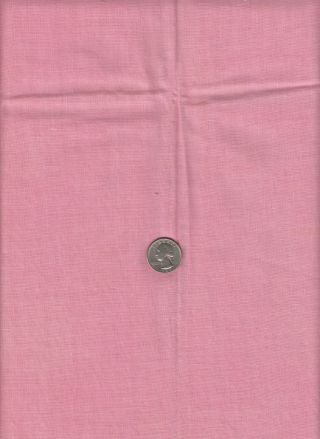 Vintage Feedsack Solid Pink Feed Sack Quilt Sewing Fabric