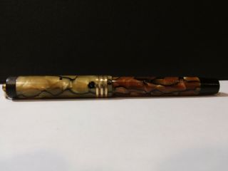 Parker Lady Duofold Lucky Curve Fountain Pen