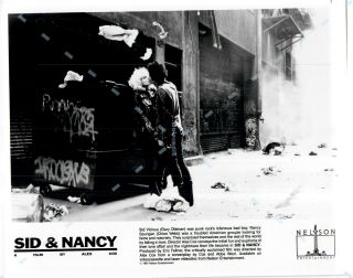 Press Publicity Photo Still 8x10 Sid & Nancy Sex Pistols Chloe Webb Gary Oldman