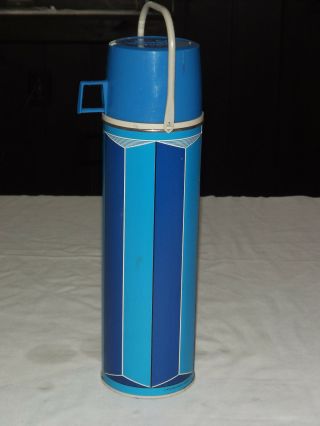 Vintage King Seeley Blue Thermos