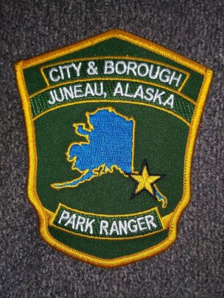 City & Borough Juneau,  Alaska Police - Park Ranger - Patch