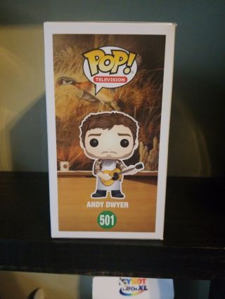 Funko POP Television 501 Parks and Recreation ANDY DWYER vaulted 4