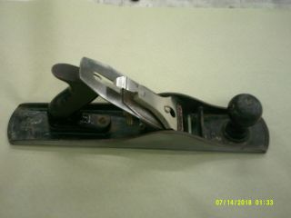 Vintage Stanley Usa No.  5 Smooth Face Hand Plane Gc