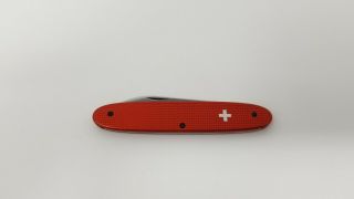 Victorinox Excelsior 84mm Swiss Army Knife - Red Alox With Old Cross