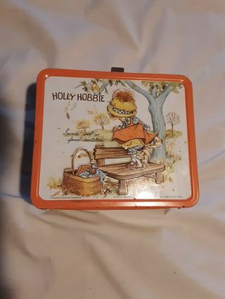 Holly Hobbie Lunch Box W/thermos