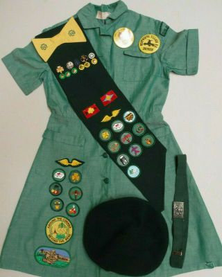 Junior Girl Scout Uniform 1960 