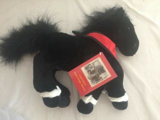Wells Fargo Legendary Plush Horse King? Black And White Pony 2003 Rare