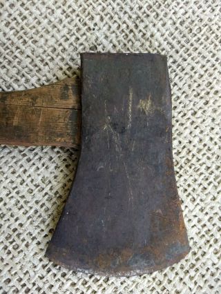 Vintage WWII US Military Plumb Hatchet Axe Dated 1942 15.  5 