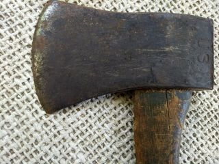 Vintage WWII US Military Plumb Hatchet Axe Dated 1942 15.  5 