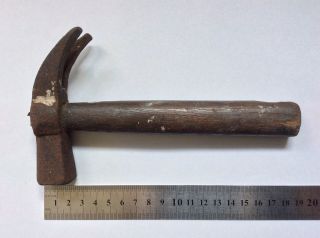Antique Claw Hammer Possibly Australian Carpentry Woodwork