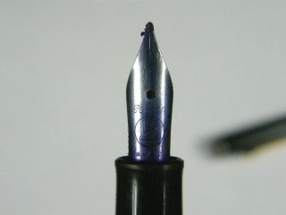 Vintage Pelikan West Germany Fountain Pen M Medium Nib Black 5