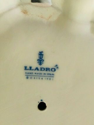 Lladro 5129 Clown ' s Head Bust Figurine 3