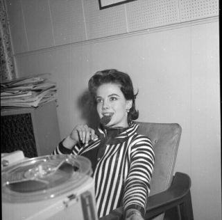 T547a Vintage Hollywood Negative Photo Natalie Wood West Side Story James Dean