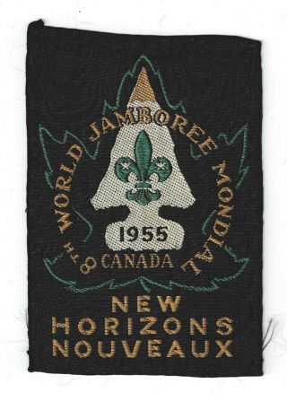 1955 World Scout Jamboree Official Participants Patch