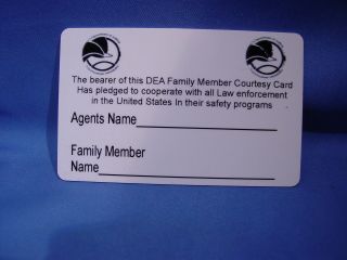 FAMILY MEMBER D.  E.  A.  wallet P LARGE 4 - 1/2 X 3 