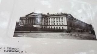 1905 U.  S.  Treasury Building Washington D.  C.  Rotograph Bromide Real Photo Post Card