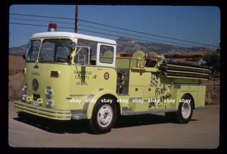 San Diego County Ca 1958 Crown Pumper F1112 Ex Downey Ca Fire Apparatus Slide