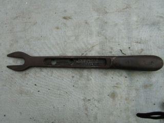 H D Smith & Co Perfect Handle Vintage Valve Spring Wrench Pickle Fork Wrench 12 "