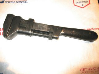 Antique H.  D.  Smith Co.  Perfect Handle Monkey Wrench Good Cond.  10 1/2 "