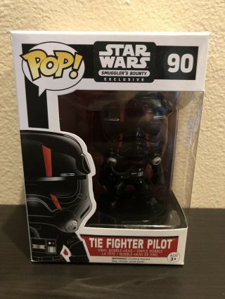 Funko Pop Star Wars 90 Tie Fighter Pilot Smuggler 