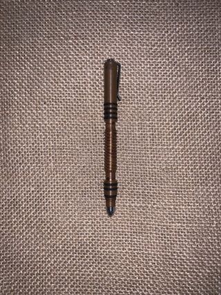 Hinderer Knives Investigator Pen (copper Spiral)