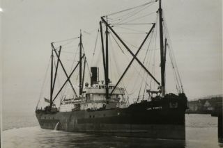 B&w Photograph 5x7 San Francisco Coastal Steamship Co.  Steam Ship Lake Frances