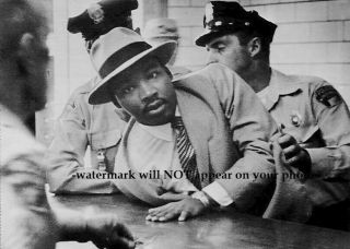 Martin Luther King Jr Arrest Photo 1958 Montgomery Alabama Black Civil Rights