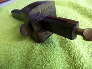 Vintage Stanley No.  77 Scribe Brass And Hardwood