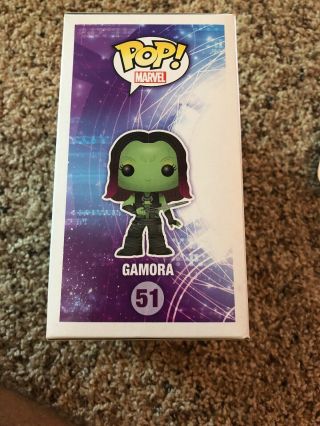 Funko Pop Marvel 51 Gamora Guardians Of The Galaxy 4
