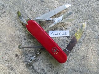 Victorinox Swiss Army Trail Guide Pocket Knife Scarce Retired Model
