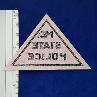 Maryland State Police Patch 2