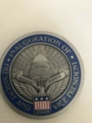 2009 Obama/Biden Presidential Inaugural Committee (PIC) commemmorative coin 2