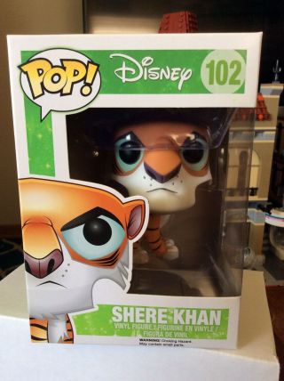 Funko Pop Disney Shere Khan 102 From Jungle Book