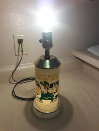 Notre Dame lamp and night light.  Very Rare,  perfectly. 8