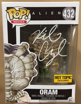Billy Crudup Signed/autographed Funko Pop Aliens Oram