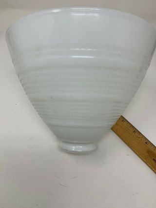 White Milk Glass 2 1/4 