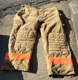 Morning Pride Firemans Turnout Bunker Pants Gear 48/30 Globe Fire Dex Securitex