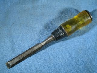 Vintage Stanley No.  60 1/2 " Wide Wood Chisel Made In Usa