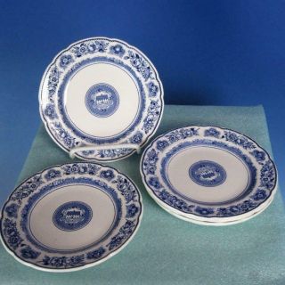 Wedgwood China - Yale University - 1936 Collector Plate - 6 Russel Hall Plates