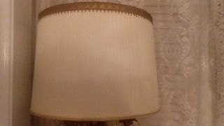 Vintage Hollywood Regency Drum Lamp Shade Mid Century Modern Mcm 22 " Diameter