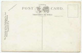 Fort Garry Hotel WINNIPEG Manitoba Canada 1914 - 18 Valentine & Sons Postcard 2