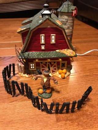 Dept 56® Snow Village Halloween Haunted Barn 3 Piece Gift Set - Great