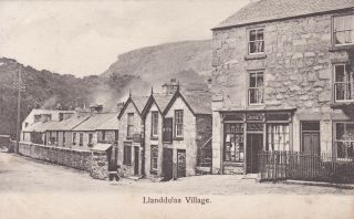 Llandulas Post Office & Village By Wrench No.  20288,  Posted 1908