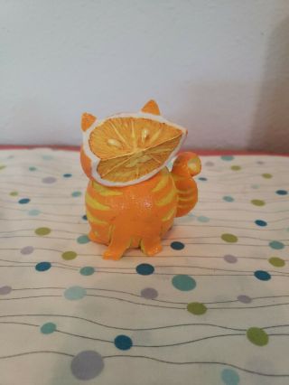 Enesco Home Grown Orange Cat Figurine