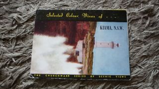 Australian Old Postcard View Folder.  From The 1960s Kiama South Wales