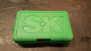 S - K No.  19734 3/8 " And 1/2 " Drive Metric Hex Sockets And Case - Partial Set