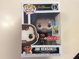 Funko Pop Icons Jim Henson With Ernie Target Exclusive Sdcc 2019 Debut