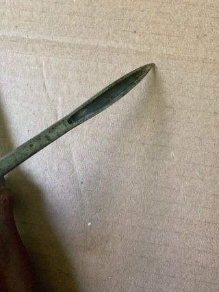 2 Vintage Kraeuter 1202 - 10 12 Babbitt Bearing Scrapers Antique Tool Look 4